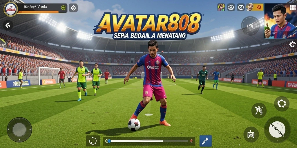 Tampilan gameplay AVATAR808 yang seru dan mendebarkan.