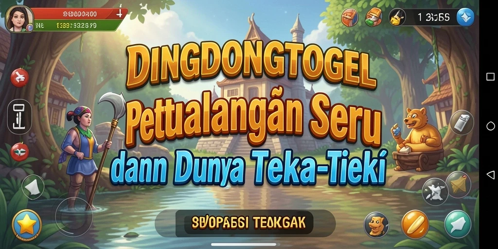 Tangkapan layar utama DINGDONGTOGEL menampilkan gameplay petualangan yang mendebarkan.