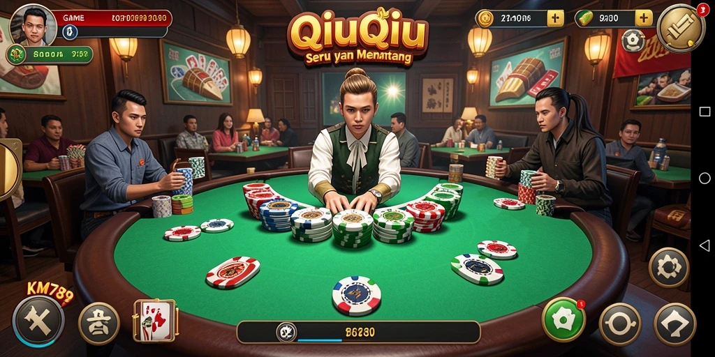 Tampilan gameplay KM789 dengan suasana yang menarik.