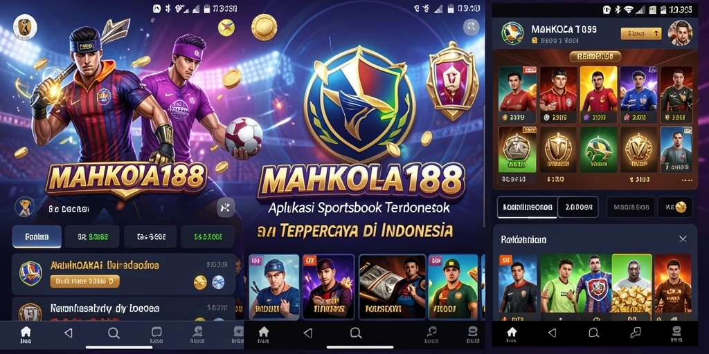 Tampilan gameplay MAHKOTA188 dengan berbagai pilihan taruhan olahraga.