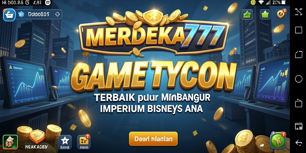 Tampilan menarik dari gameplay MERDEKA777 yang penuh strategi dan manajemen.