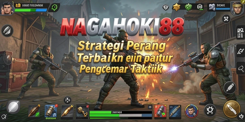 Screenshot utama menampilkan serangan strategis dalam NAGAHOKI88.