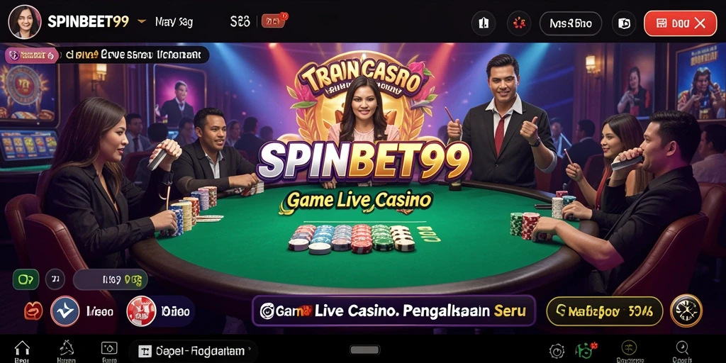 Tampilan gameplay SPINBET99 yang menarik dan realistis saat dealer beraksi.