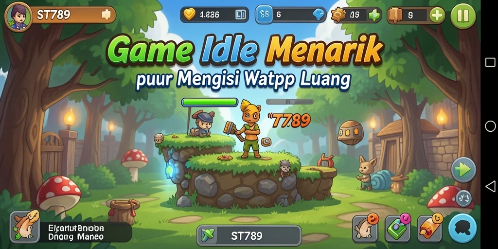 Screenshot menampilkan gameplay Idle yang menarik di ST789.