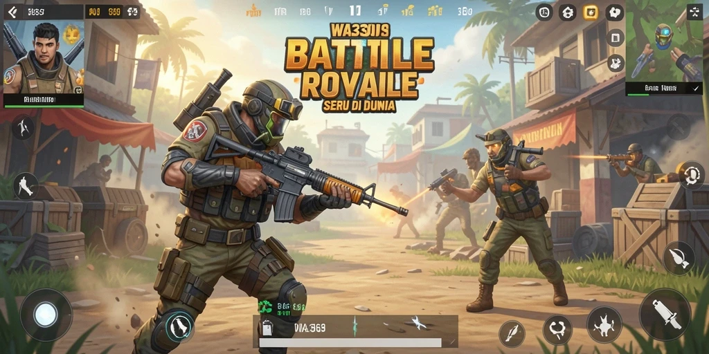 Gameplay seru dengan pertempuran epik di WA369